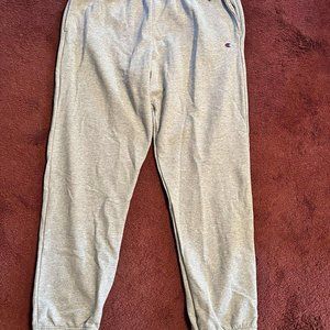 Champion Men's Open Bottom SweatPants w/ Pockets Authentic